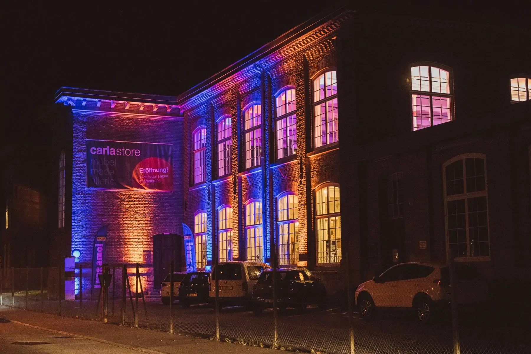 Fassade in Farbe
