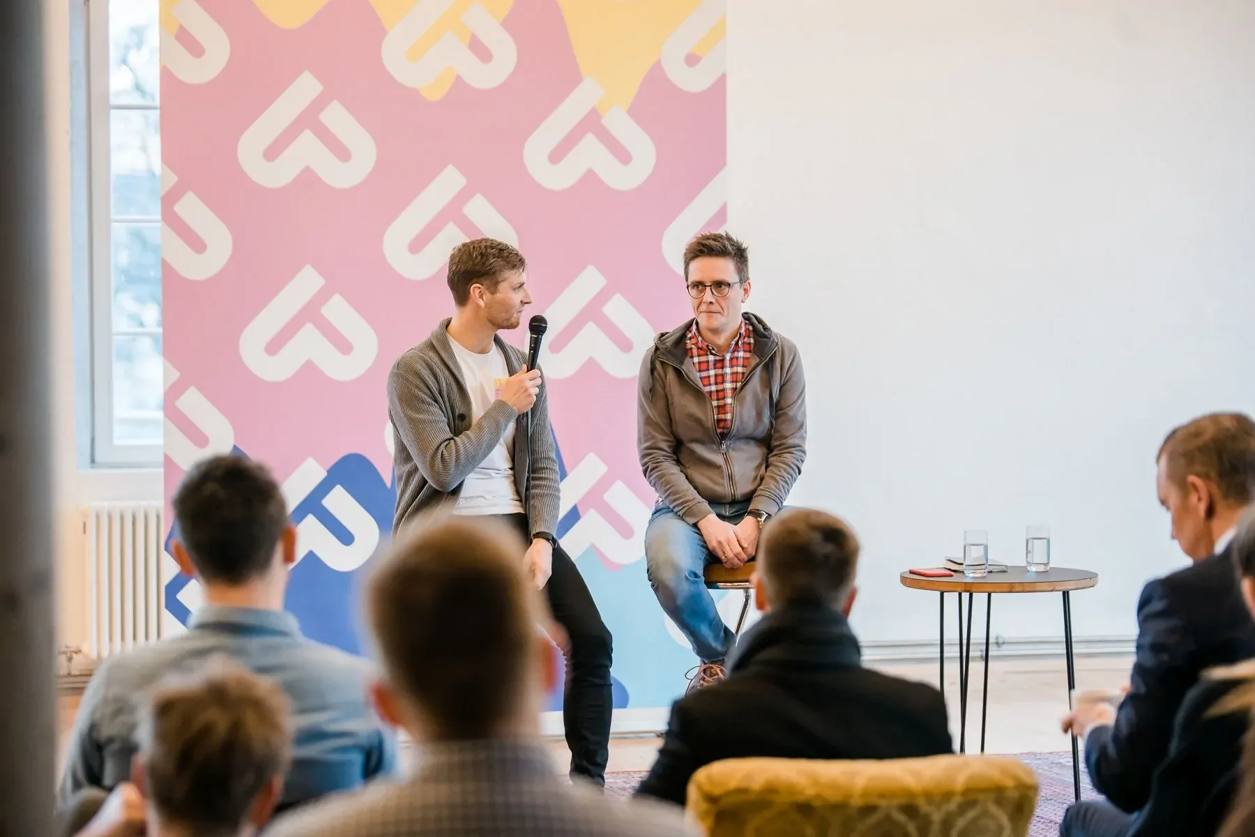 Talk auf der Bühne