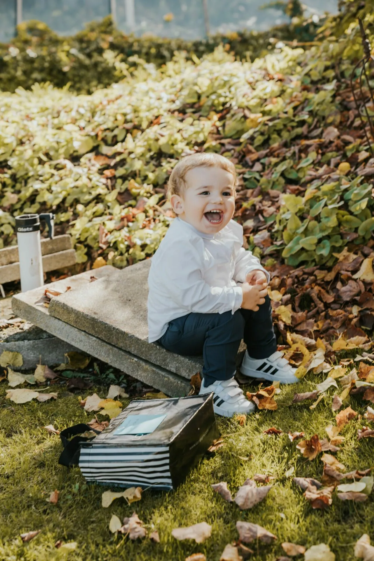 Lachen bei der Feier
