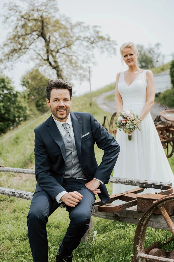 Hochzeit in Bildstein und im Martinspark Dornbirn, Basilika Bildstein und Martinspark Dornbirn, Bild 12 von 40