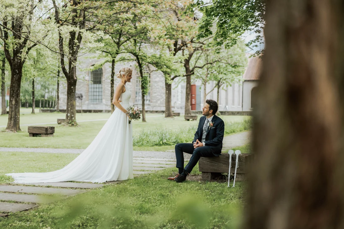 Hochzeit in Bildstein und im Martinspark Dornbirn, Basilika Bildstein und Martinspark Dornbirn, Bild 16 von 40