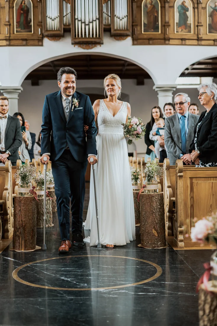 Hochzeit in Bildstein und im Martinspark Dornbirn, Basilika Bildstein und Martinspark Dornbirn, Bild 25 von 40