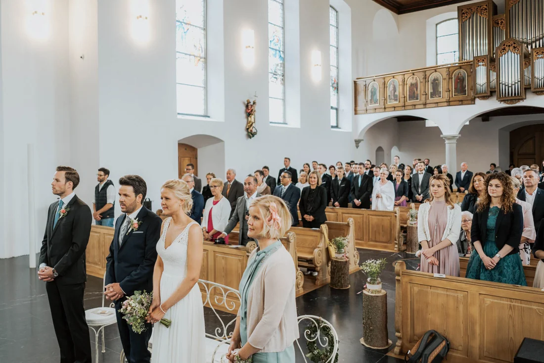 Hochzeit in Bildstein und im Martinspark Dornbirn, Basilika Bildstein und Martinspark Dornbirn, Bild 26 von 40