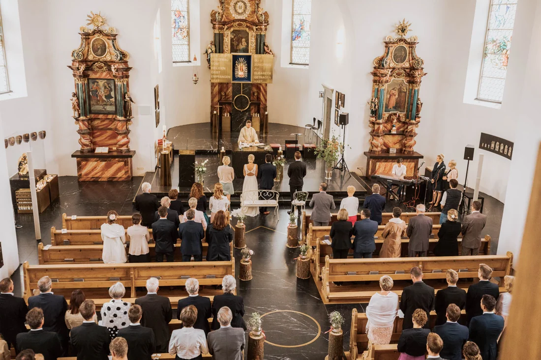 Hochzeit in Bildstein und im Martinspark Dornbirn, Basilika Bildstein und Martinspark Dornbirn, Bild 31 von 40