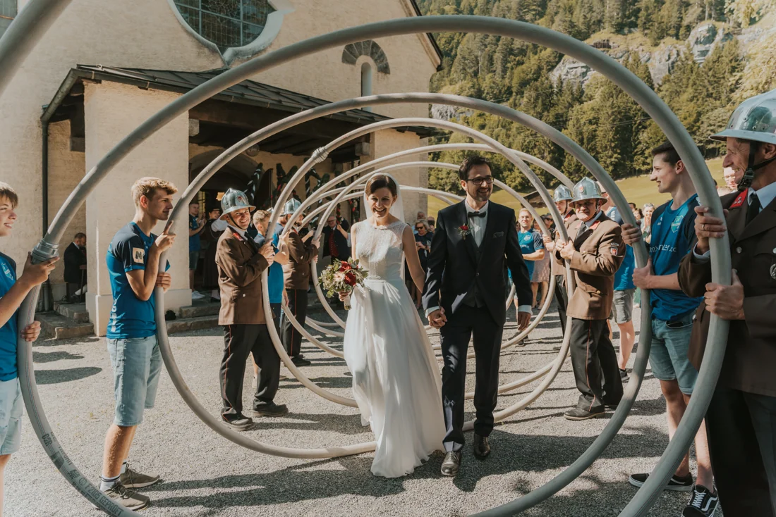 Hochzeit in Braz, Kirche und Traube, Kirche Braz und Gasthof Traube, Bild 16 von 24