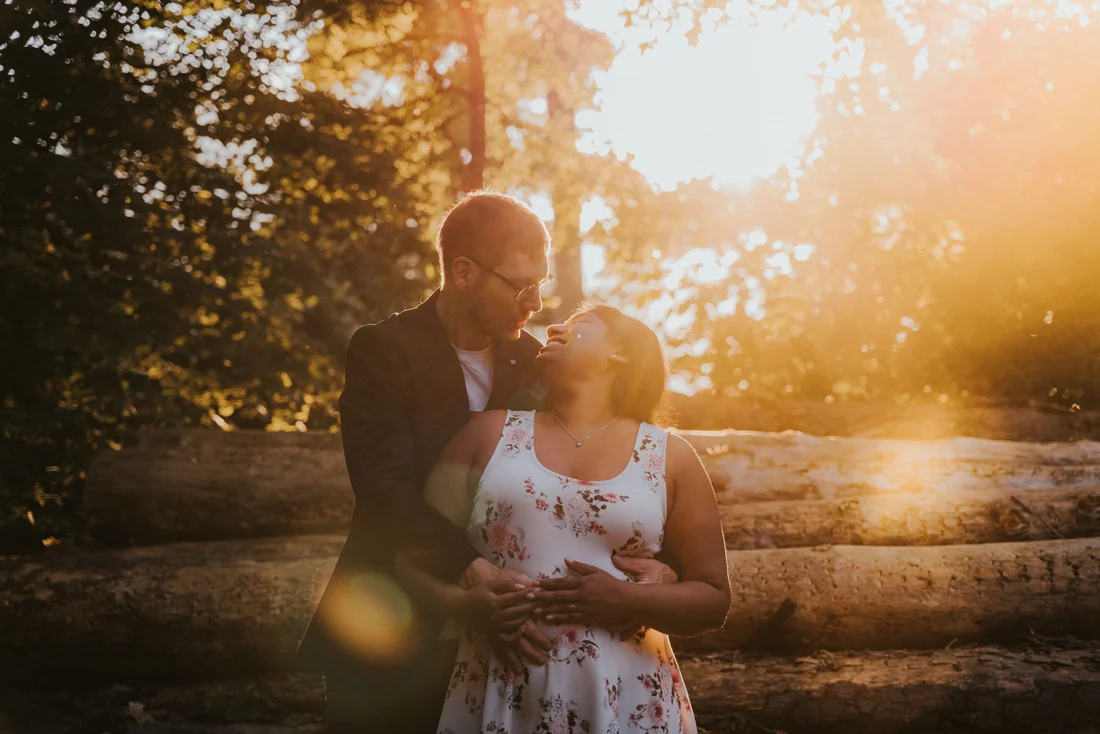 Ein Moment im Gegenlicht, Paarshooting in Vorarlberg
