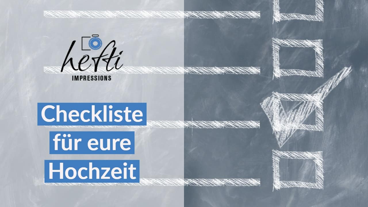 Checkliste Hochzeit